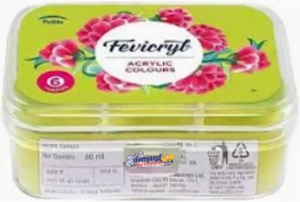 Fevicryl Acrylic Color 6 Shades-15 ml