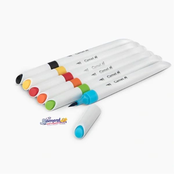 Camlin Brush Pen 6 Shades
