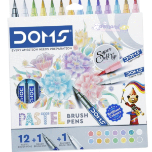 Pastel Brush Pen 13+1 Shades-Doms