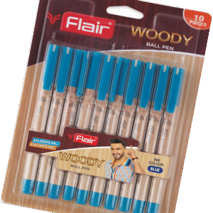 Flair Woody Ball Pen (Pack of 10 pcs)