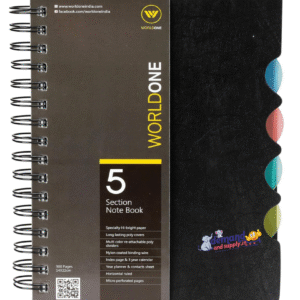 Spiral Pad (Diary) 5 subject A5 Size 300 pages