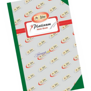 Platinum Register (Long Note Book) Hard Bound (1000 Pages)-Lotus