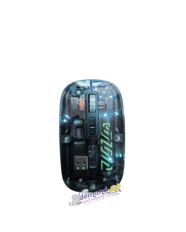 Rechargeable Wireless Mouse-Transparent - Image 3