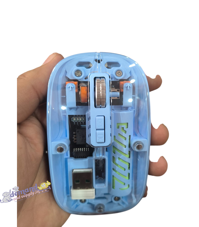 Rechargeable Wireless Mouse-Transparent - Image 2