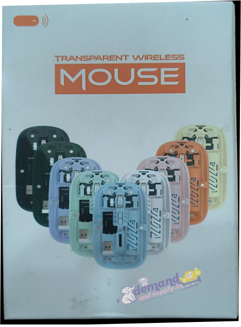 Rechargeable Wireless Mouse-Transparent