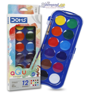 Doms -Water Color Cake 12 Shades Mrp. 100.00